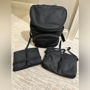 lululemon new parent backpack diaper bag